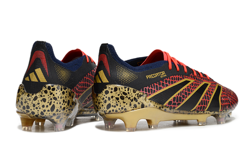 ADIDAS PREDATOR 24 ELITE CAMPO - VERMELHA E AMARELA