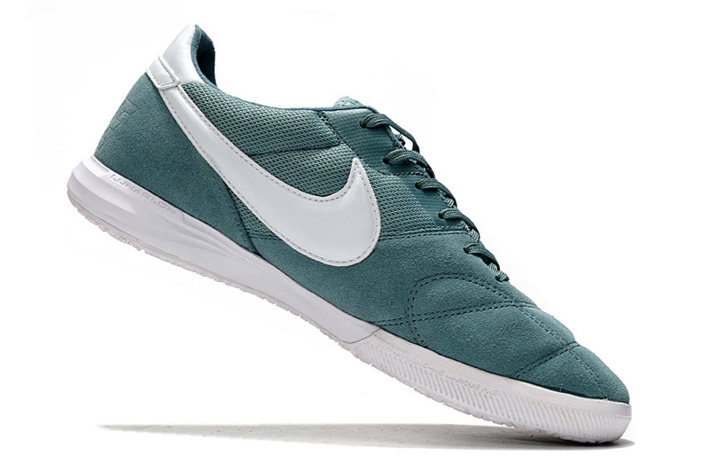 CHUTEIRA NIKE PREMIER II SALA FUTSAL - VERDE E BRANCA