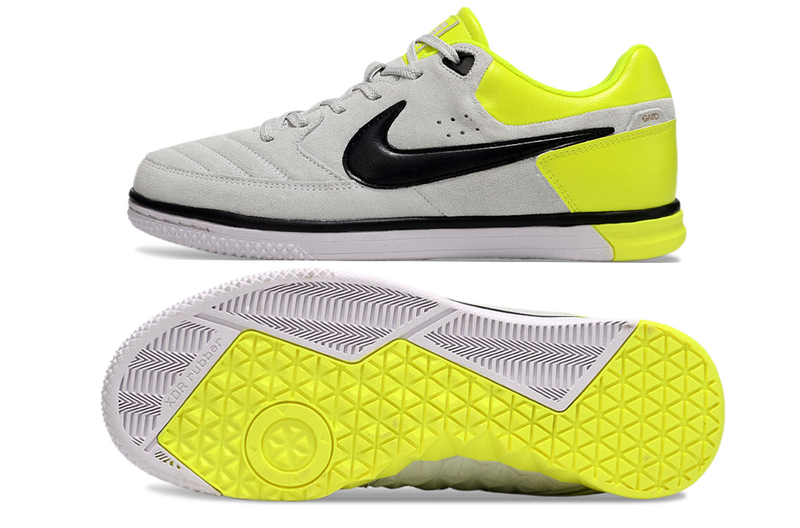 CHUTEIRA NIKE GATO FUTSAL - BRANCA E AMARELA