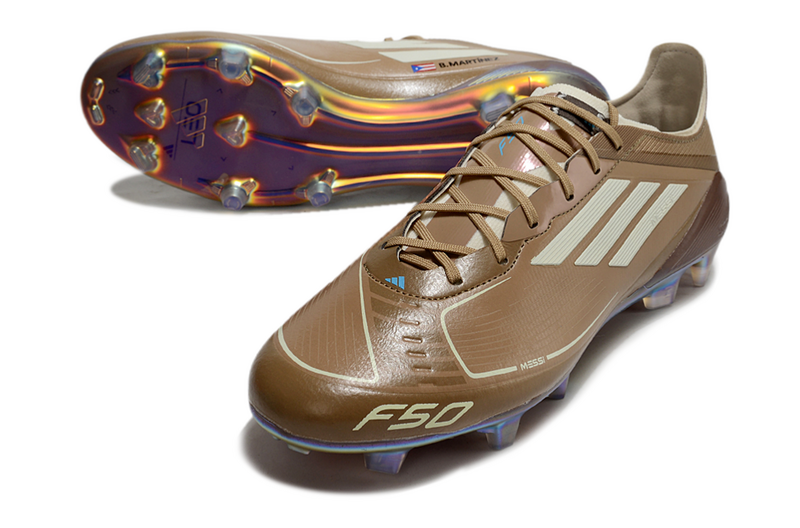 CHUTEIRA ADIDAS F50 ELITE CAMPO - MARROM