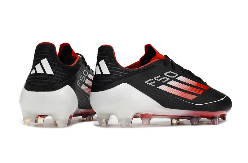 CHUTEIRA ADIDAS F50 ELITE CAMPO - PRETA E VERMELHA