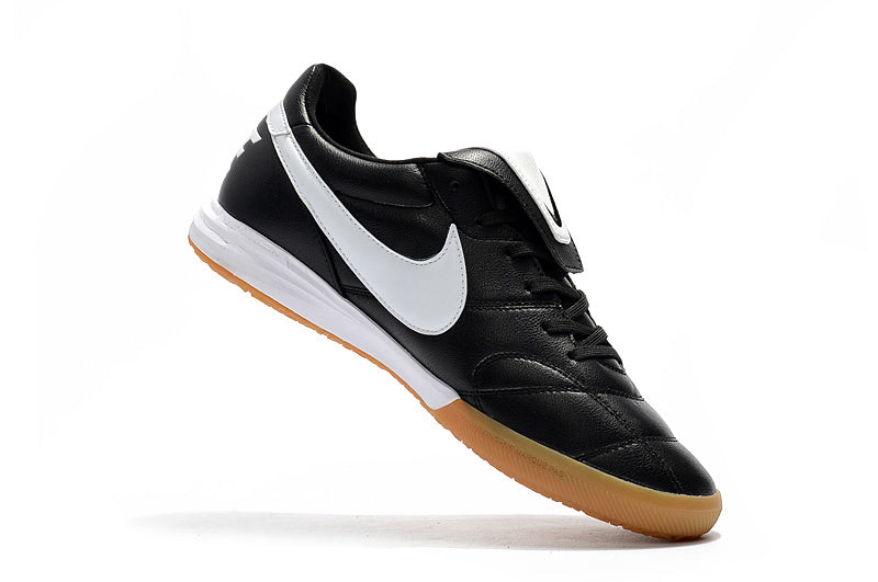 CHUTEIRA NIKE PREMIER II SALA FUTSAL - PRETA, MARROM E BRANCA