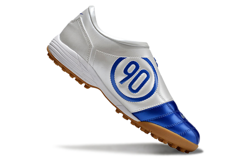 CHUTEIRA NIKE TOTAL 90 III SOCIETY - AZUL E BRANCA