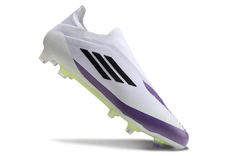 ADIDAS F50 LACELASS ELITE CAMPO - BRANCA E ROXA