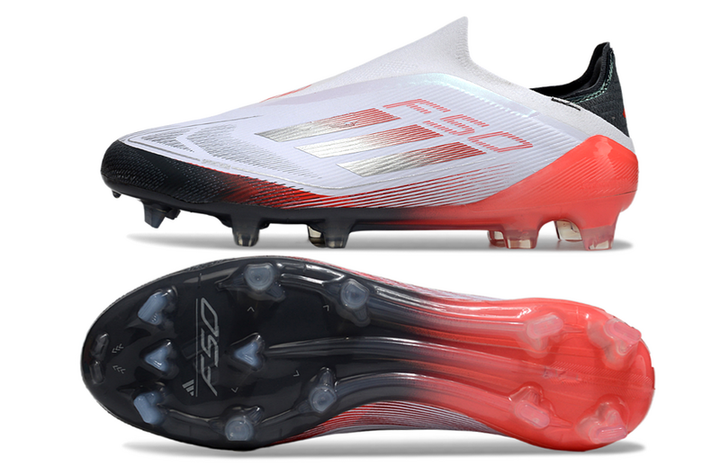 ADIDAS F50 LACELASS ELITE CAMPO - BRANCA E VERMELHA