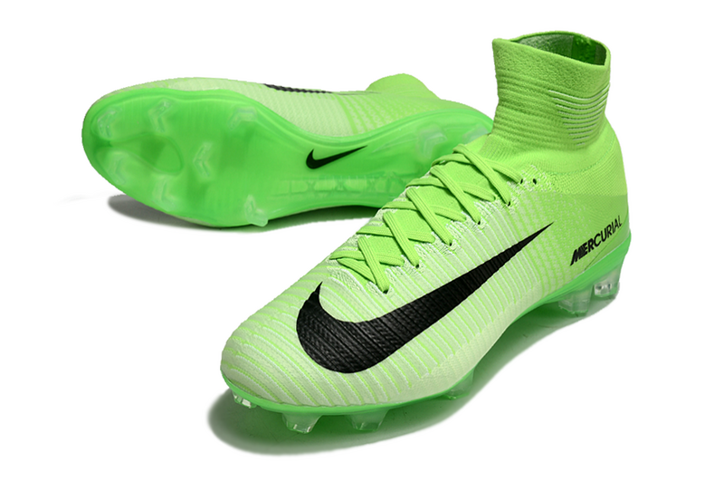 CHUTEIRA NIKE MERCURIAL SUPERFLY 5 ELITE CAMPO - VERDE