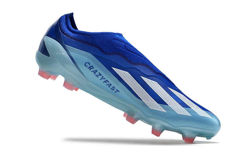 CHUTEIRA ADIDAS X CRAZYFAST+ CAMPO "MARINE RUSH" -AZUL