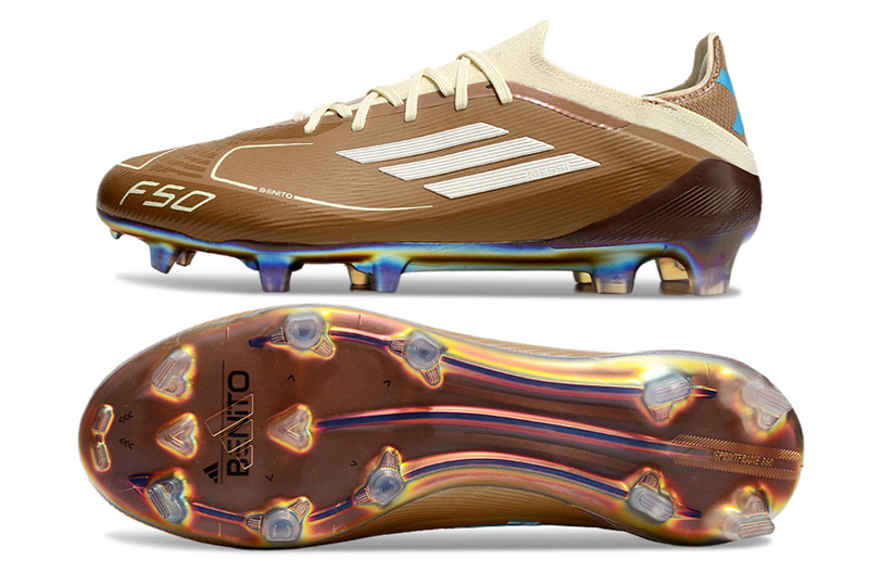 ADIDAS F50.1 ELITE CAMPO - MARROM