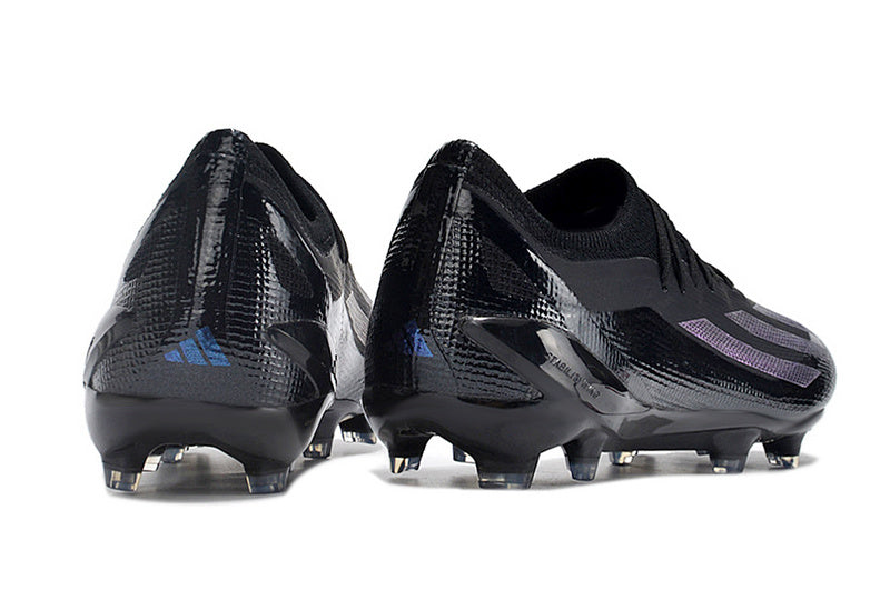 CHUTEIRA ADIDAS X CRAZYFAST.1 CAMPO - PRETA E ROXA