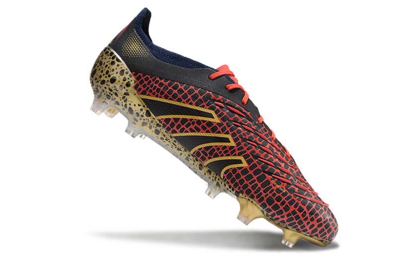 ADIDAS PREDATOR 24 ELITE CAMPO - VERMELHA E AMARELA