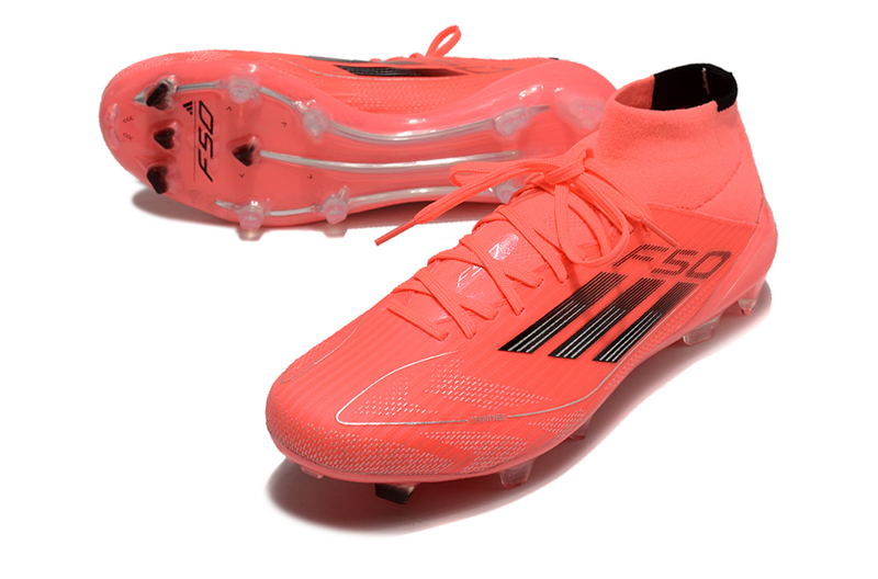 ADIDAS F50.1 MID ELITE CAMPO "VIVID HORIZON" - VERMELHA