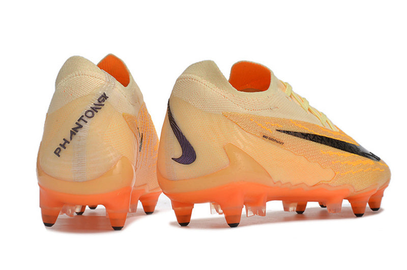 CHUTEIRA NIKE GX ELITE TRAVA MISTA FIXA - LARANJA