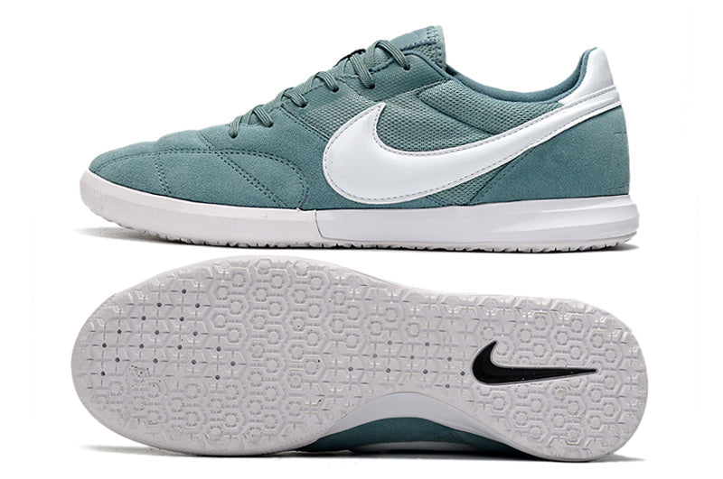 CHUTEIRA NIKE PREMIER II SALA FUTSAL - VERDE E BRANCA