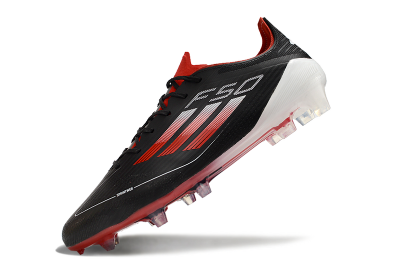 CHUTEIRA ADIDAS F50 ELITE CAMPO - PRETA E VERMELHA