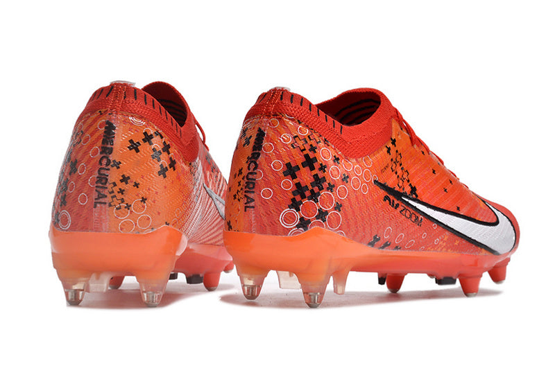 CHUTEIRA NIKE AIR ZOOM MERCURIAL VAPOR 15 ELITE TRAVA MISTA FIXA "DREAM SPEED" - VERMELHA