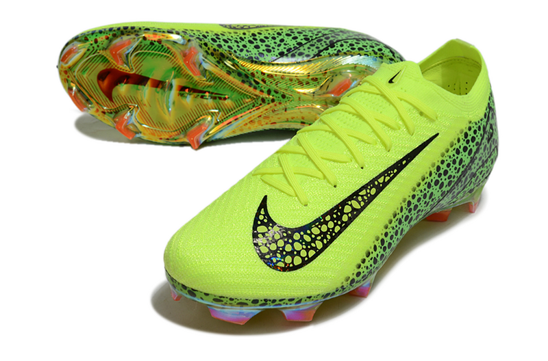 CHUTEIRA NIKE AIR ZOOM MERCURIAL VAPOR 16 ELITE CAMPO - VERDE E PRETA
