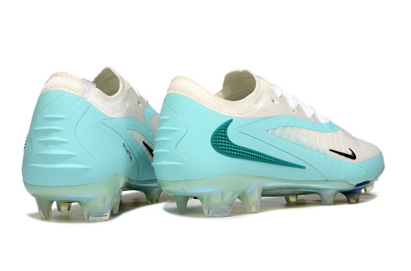 CHUTEIRA NIKE PHANTOM 6 ELITE CAMPO - BRANCA E AZUL
