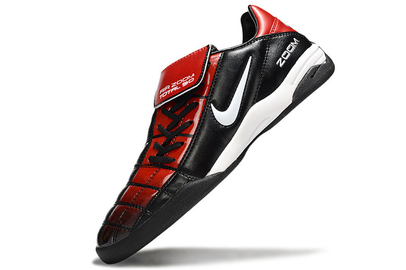 CHUTEIRA NIKE AIR ZOOM TOTAL 90 III FUTSAL - PRETA E VERMELHA