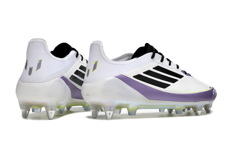 ADIDAS F50 ELITE TRAVA MISTA "TRIUNFO ESTELAR" - BRANCA E ROXA