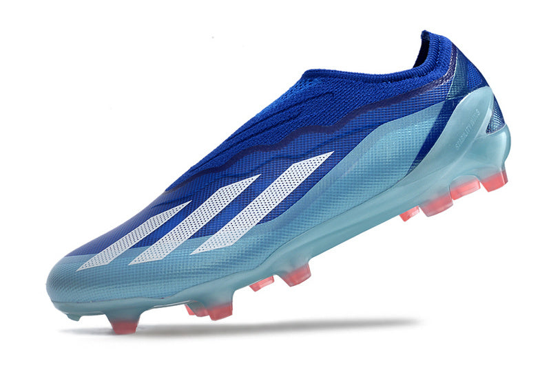 CHUTEIRA ADIDAS X CRAZYFAST+ CAMPO "MARINE RUSH" -AZUL