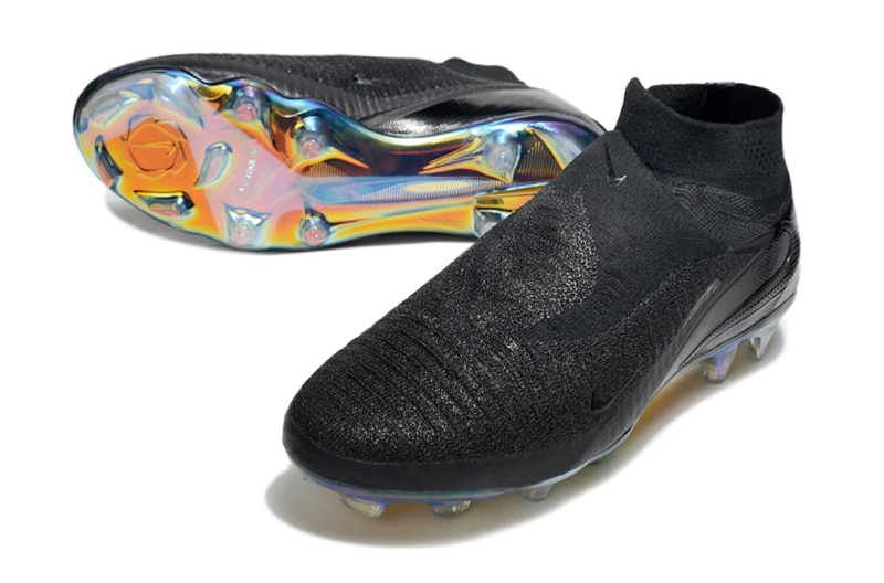 CHUTEIRA NIKE PHANTOM 6 HIGH ELITE CAMPO - PRETA