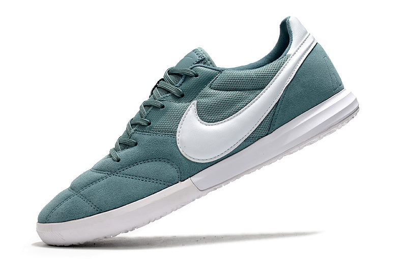 CHUTEIRA NIKE PREMIER II SALA FUTSAL - VERDE E BRANCA