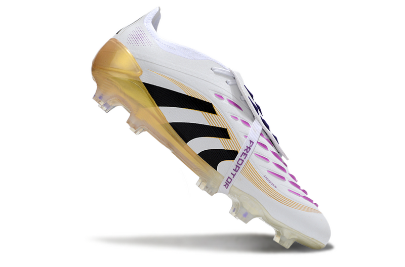 ADIDAS PREDATOR 25 FT ELITE CAMPO - BRANCA E DOURADA