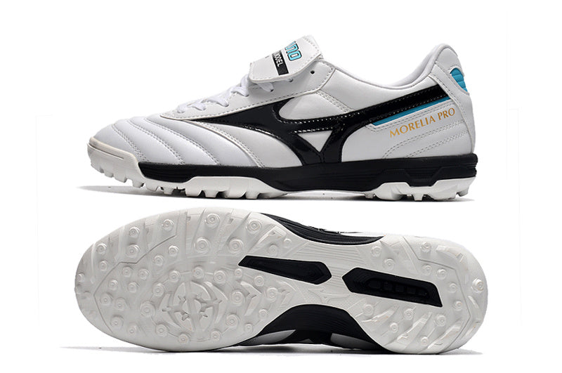 CHUTEIRA MIZUNO MORELIA II SOCIETY - BRANCA E PRETA