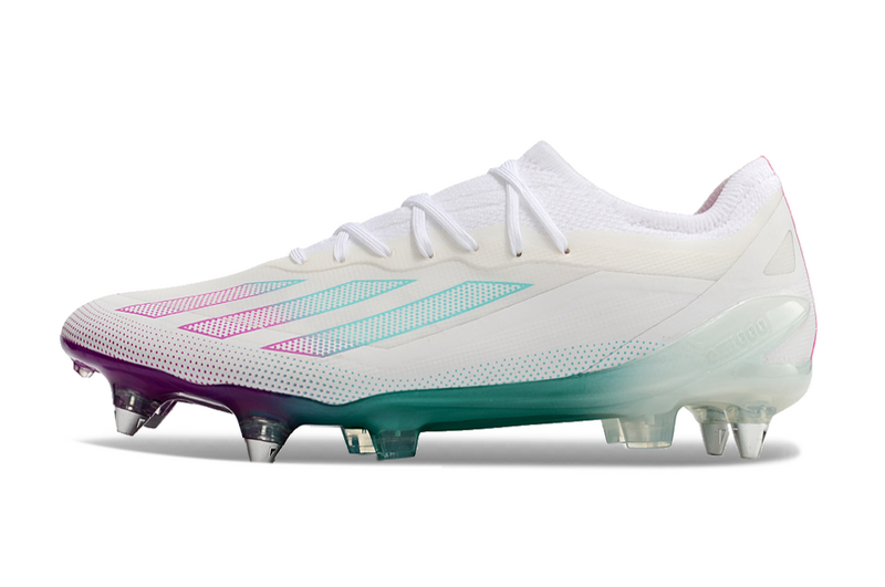 ADIDAS X CRAZYFAST.1 TRAVA MISTA - BRANCA E AZUL