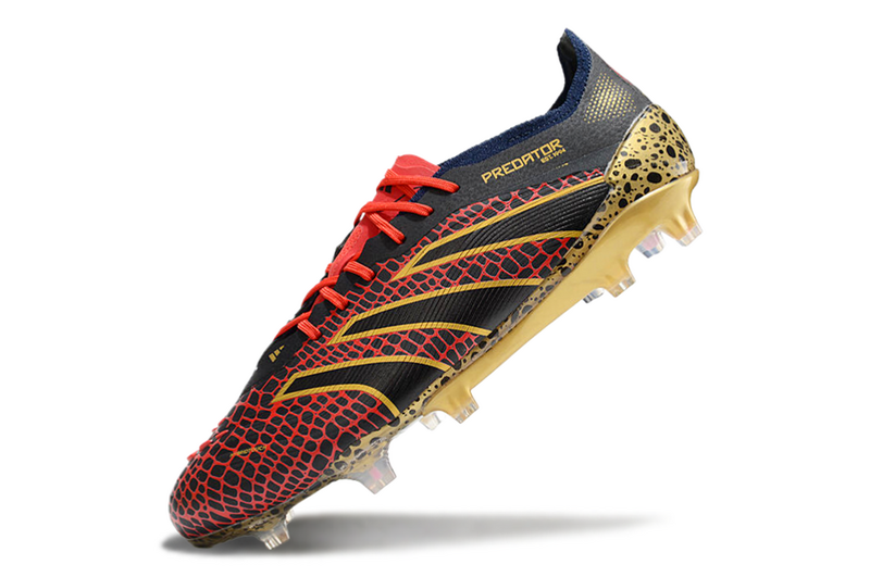 ADIDAS PREDATOR 24 ELITE CAMPO - VERMELHA E AMARELA