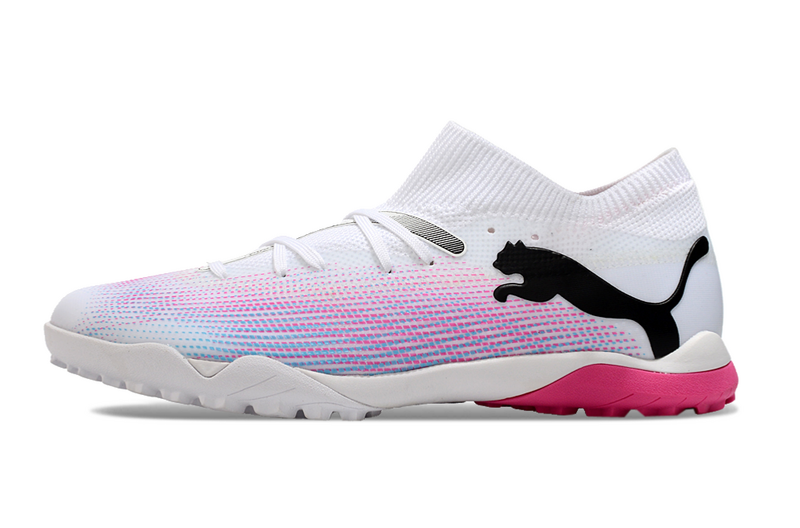 CHUTEIRA PUMA FUTURE 7 ULTIMATE SOCIETY "PHENOMENAL" - BRANCA E ROSA