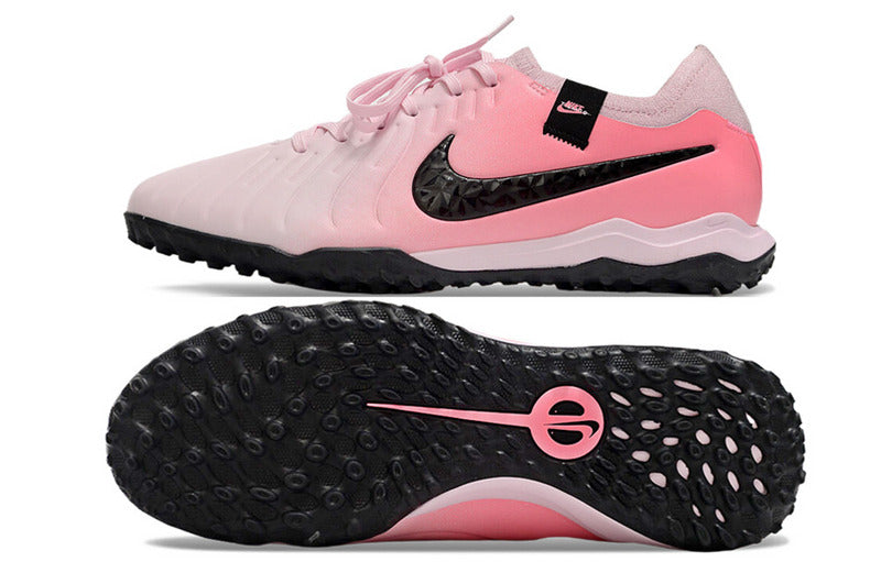 CHUTEIRA NIKE TIEMPO LEGEND 10 SOCIETY "MAD BRILLIANCE" - ROSA E PRETA