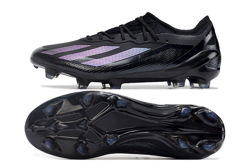 CHUTEIRA ADIDAS X CRAZYFAST.1 CAMPO - PRETA E ROXA