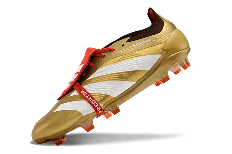 ADIDAS PREDATOR 24 FT ELITE CAMPO - DOURADA E BRANCA