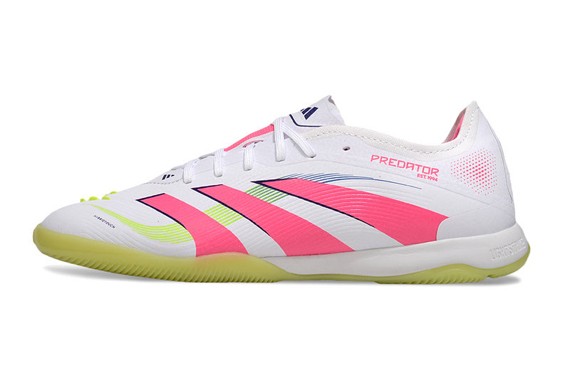 CHUTEIRA ADIDAS PREDATOR 25 ELITE FUTSAL "CELESTIAL VICTORY" - BRANCA E ROSA
