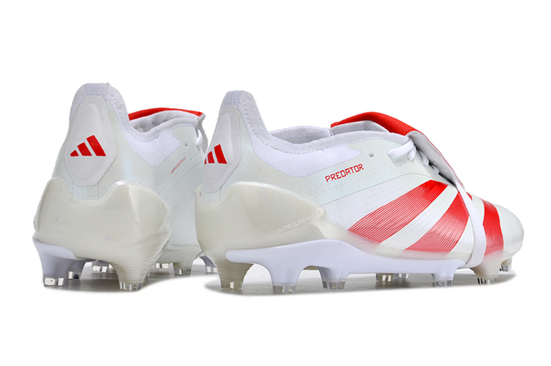 ADIDAS PREDATOR 24 FT ELITE CAMPO - BRANCA E VERMELHA