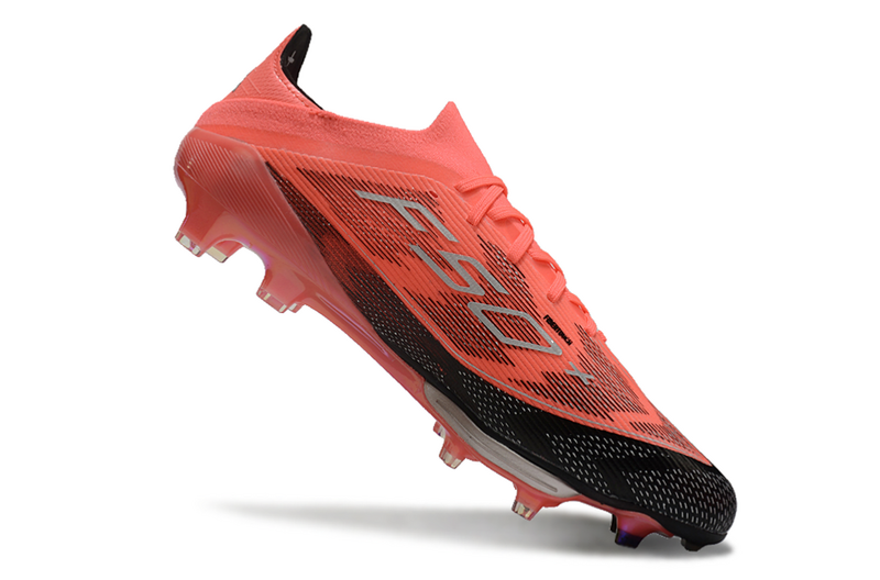 CHUTEIRA ADIDAS F50.1 LIGHTSTRIKE PRO ELITE CAMPO "VIVID HORIZON" - LARANJA