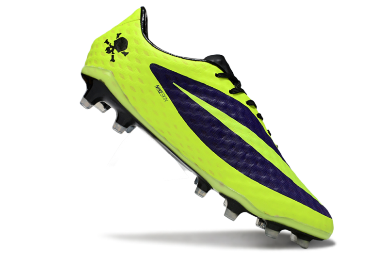 CHUTEIRA NIKE HYPERVENOM SE ELITE CAMPO - AZUL ESCURO E VERDE