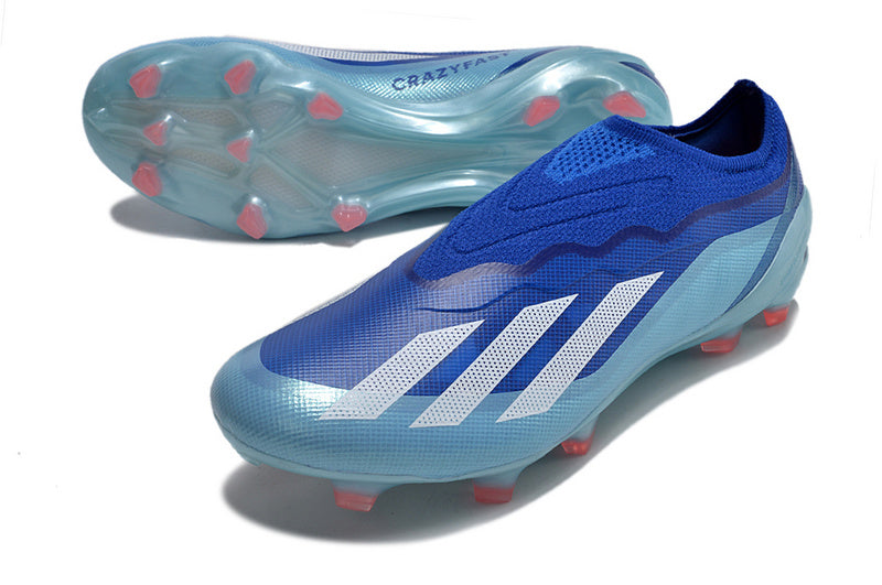 CHUTEIRA ADIDAS X CRAZYFAST+ CAMPO "MARINE RUSH" -AZUL