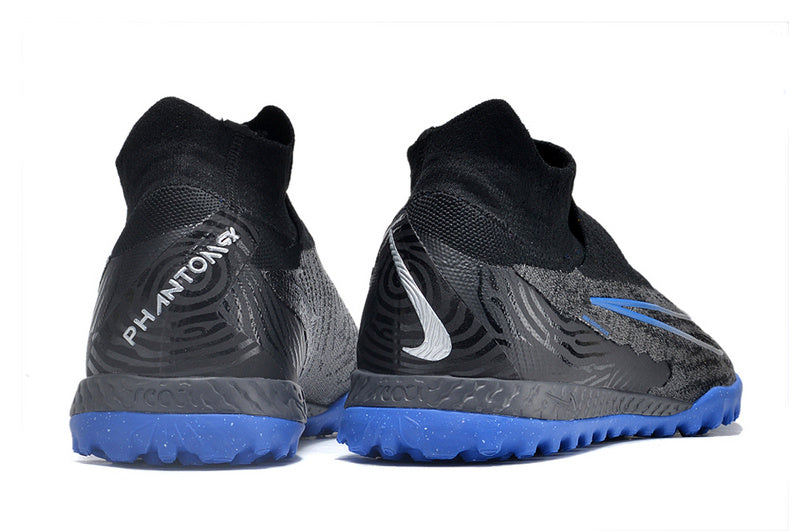 CHUTEIRA NIKE PHANTOM GX DYNAMIC FIT ELITE SOCIETY - PRETA E AZUL