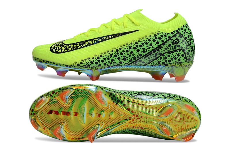 CHUTEIRA NIKE AIR ZOOM MERCURIAL VAPOR 16 ELITE CAMPO - VERDE E PRETA