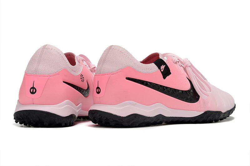 CHUTEIRA NIKE TIEMPO LEGEND 10 SOCIETY "MAD BRILLIANCE" - ROSA E PRETA