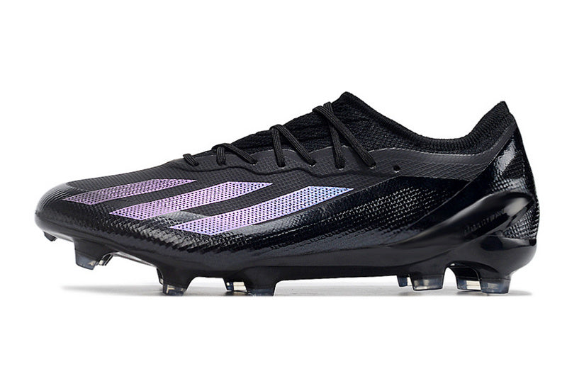 CHUTEIRA ADIDAS X CRAZYFAST.1 CAMPO - PRETA E ROXA