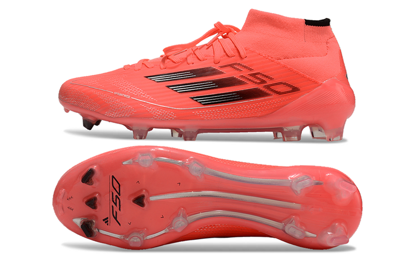 ADIDAS F50.1 MID ELITE CAMPO "VIVID HORIZON" - VERMELHA