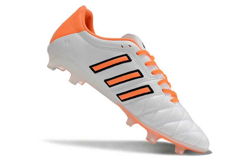 ADIDAS ADIPURE 11 PRO CAMPO - BRANCA E LARANJA