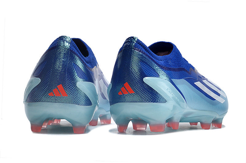 CHUTEIRA ADIDAS X CRAZYFAST+ CAMPO "MARINE RUSH" -AZUL