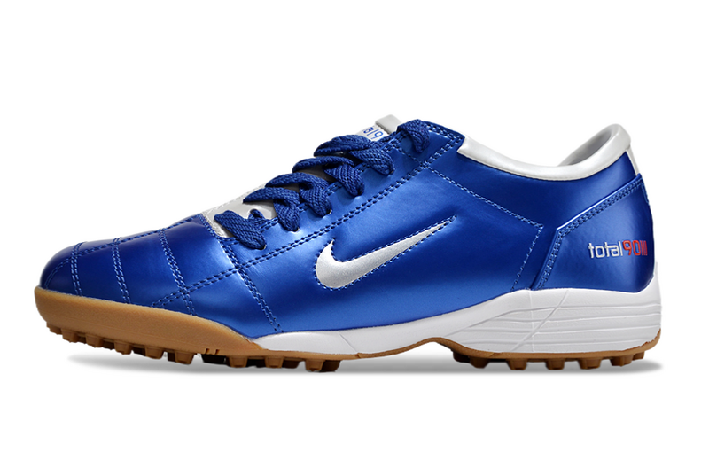 CHUTEIRA NIKE TOTAL 90 III SOCIETY - AZUL E BRANCA