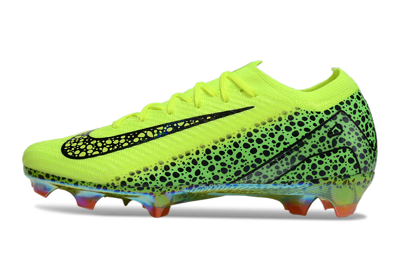 CHUTEIRA NIKE AIR ZOOM MERCURIAL VAPOR 16 ELITE CAMPO - VERDE E PRETA