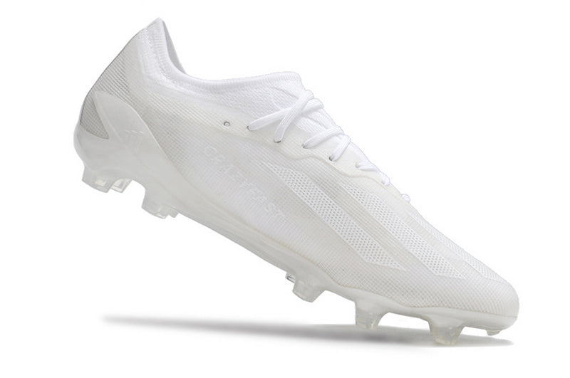 CHUTEIRA ADIDAS X CRAZYFAST.1 CAMPO "PEARLIZED" - BRANCA