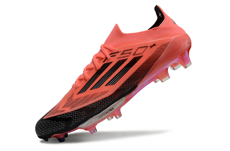 CHUTEIRA ADIDAS F50.1 LIGHTSTRIKE PRO ELITE CAMPO "VIVID HORIZON" - LARANJA
